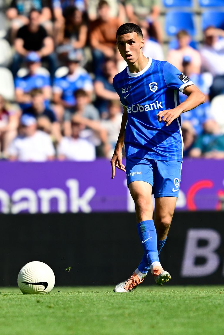 Het Genkse jeugdproduct speelt zondag tegen Club Brugge in de competitie. Beeld BELGA