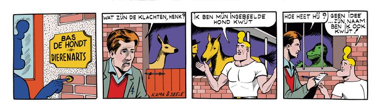 Cowboy Henk 4302 Beeld Kamagurka & Herr Seele
