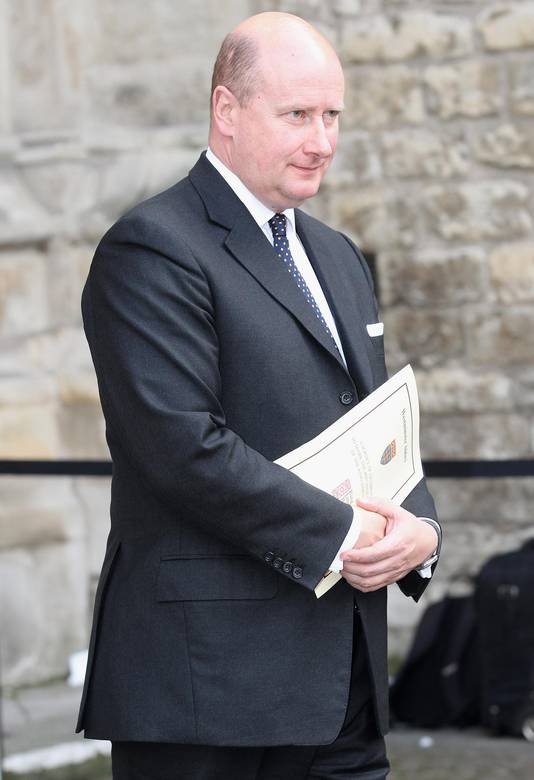 Sir Christopher Geidt (56), de vroegere privé-secretaris van de koningin.