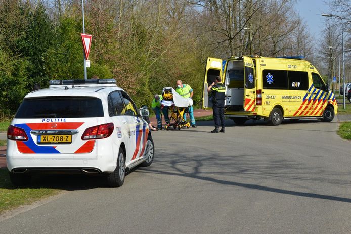 Ongeluk op Heilaarpark in Breda.