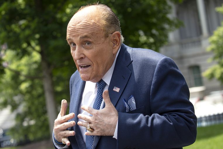 Rudy Giuliani Beeld Getty