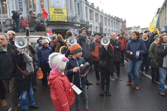 Klimaatoptocht Brussel