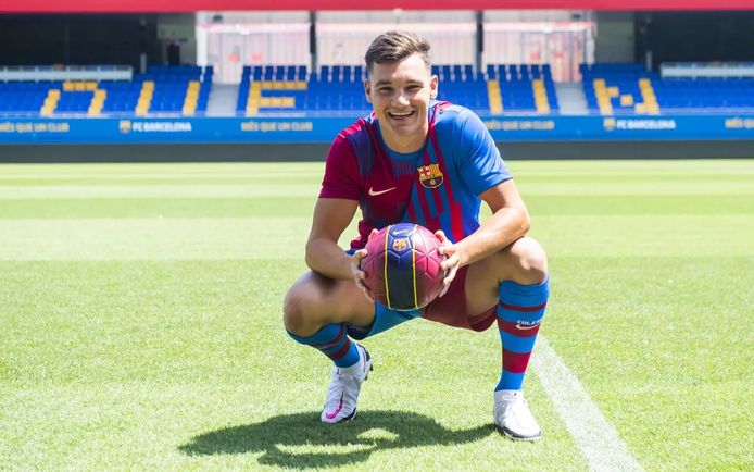 Ferran Jutglà als speler van Barcelona