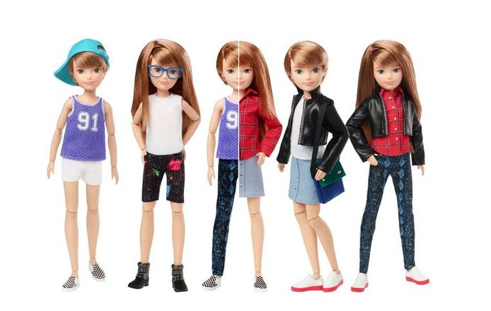 Mattel lance les premières poupées Barbie unisexe
