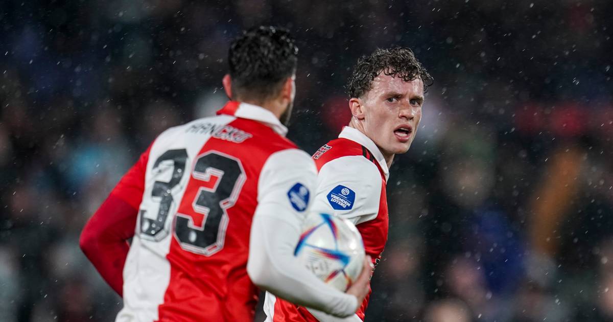 Mats Wieffer meteen belangrijk bij basisdebuut voor Feyenoord: 'Maar na ...