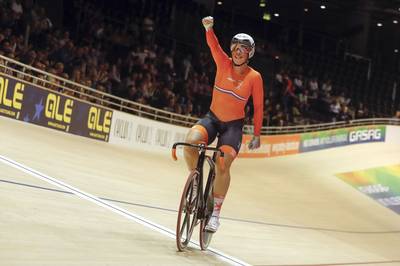 Baanwielrenners eindigen EK in Berlijn met acht medailles