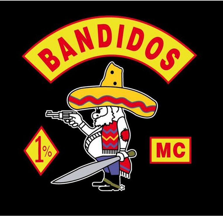 Logo van de bandidos. Beeld anp