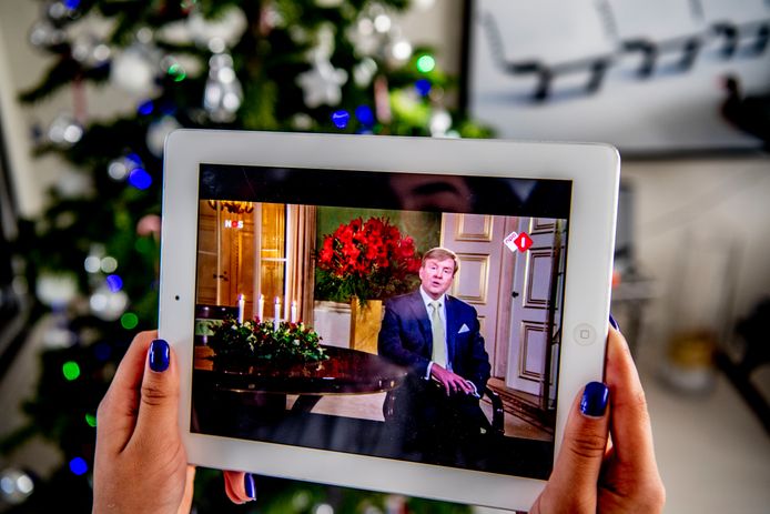 ,,Een beter Nederland begint in Kleine Huisjes",  zei koning Willem-Alexander in zijn kersttoespraak.