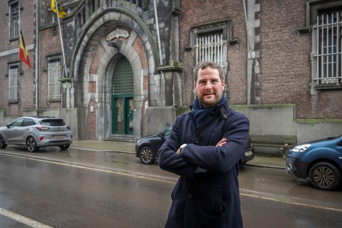 Tomas Roggeman aan de oude gevangenis: "Het is onacceptabel dat de federale overheid eigenhandig leegstand organiseert, dan nog in een beschermd monument.”