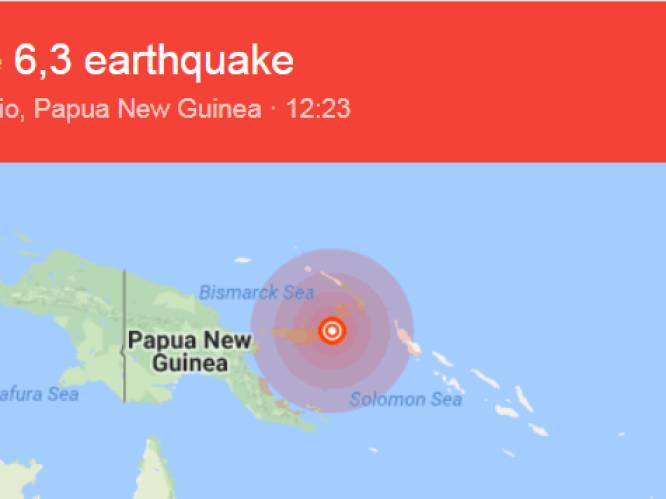 Papoea-Nieuw-Guinea ontsnapt op haar na aan aardbeving