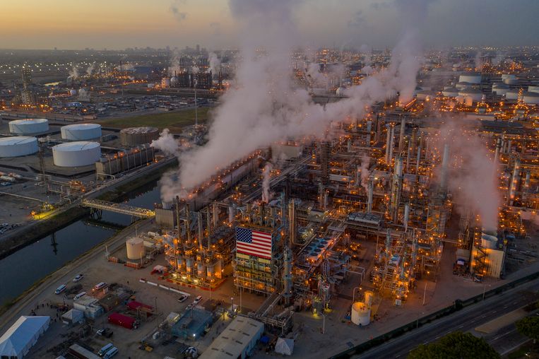 Volgens de onderzoekers neemt de Amerikaanse productie van gas en olie tot 2030 met 17 respectievelijk 12 procent toe. Beeld Getty Images