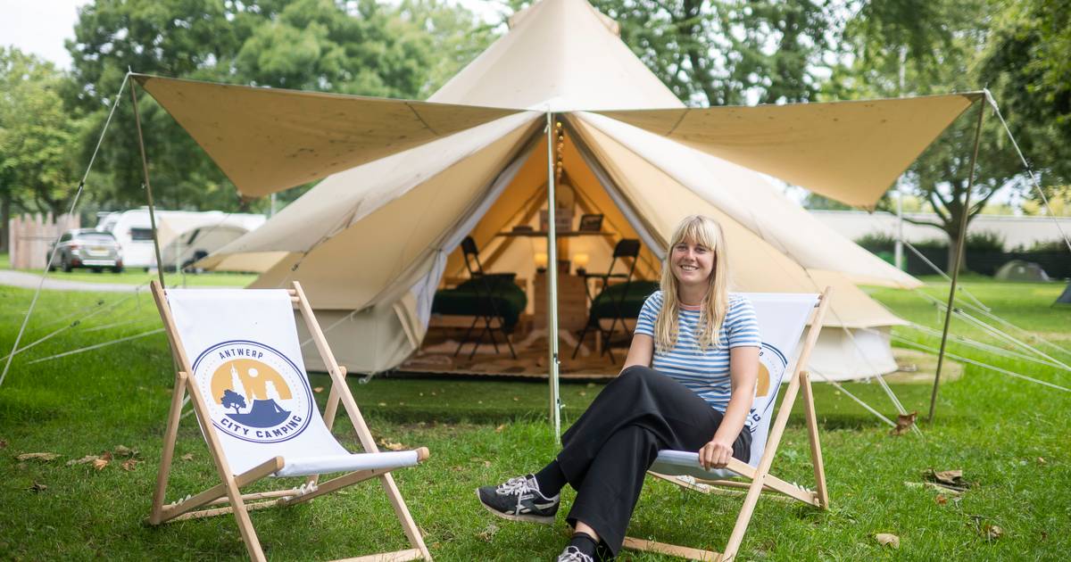 26 jaar en een camping uitbaten? Dorien City Camping Antwerp doet het met plezier: mij hoeft kamperen allemaal niet zo fancy te zijn” | Antwerpen | pzc.nl