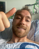 Enkele dagen na zijn hartfalen liet Christian Eriksen via Instagram weten dat hij oké was.