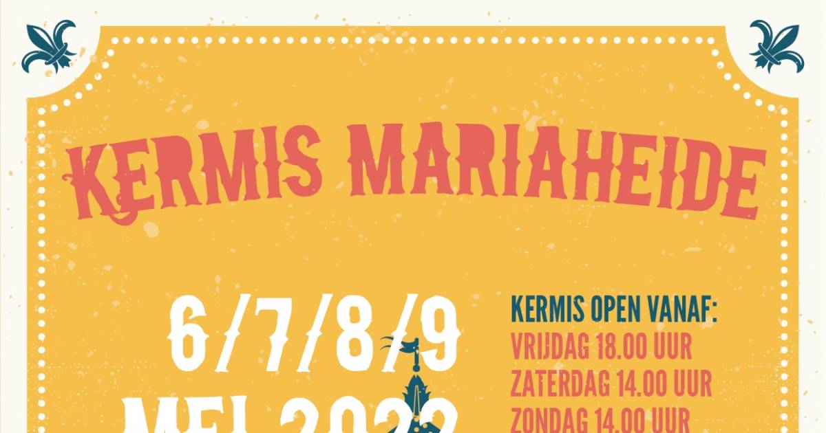 Mariaheide staat vanaf vrijdag bol van de kermis(activiteiten) - BD.nl