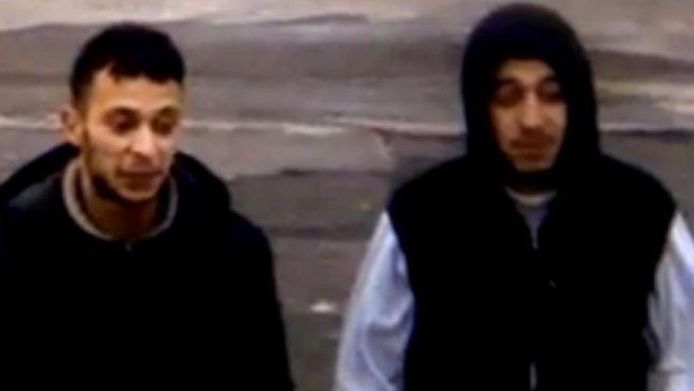 Archiefbeeld: Salah Abdeslam (links) en Hamza Attou (rechts)