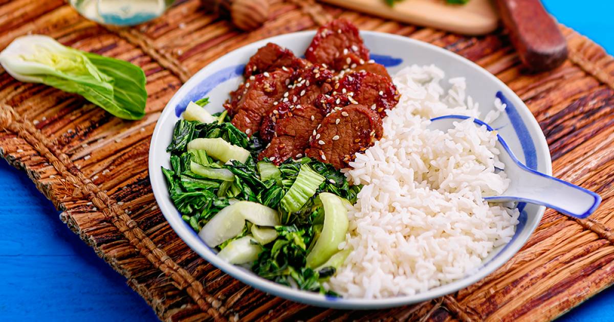 Wat Eten We Vandaag: Sticky varkenshaas met rijst en paksoi - Provinciale Zeeuwse Courant