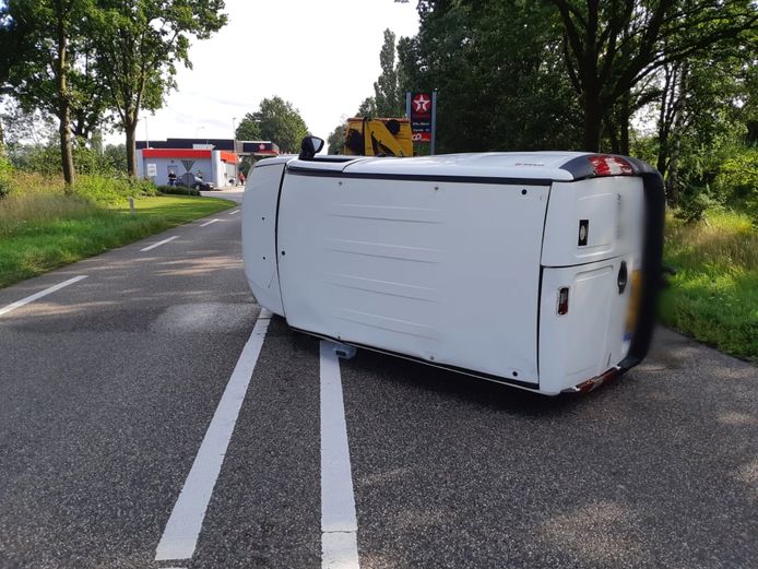 Op de N18 bij Lichtenvoorde heeft maandagochtend een ongeluk plaatsgevonden