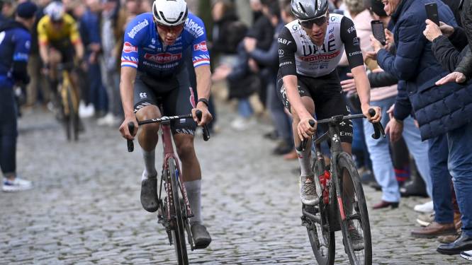 Van der Poel en Pogacar winnen niet, maar tanken toch vertrouwen voor Ronde: “Beter vandaag geklopt dan volgende week”