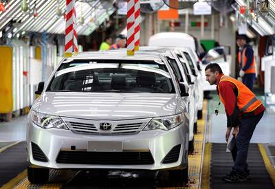 Toyota blijft 's werelds grootste autobouwer, voor Volkswagen