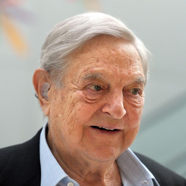 Ook buitenlandse geldschieters worden aangepakt: miljardair George Soros. Beeld afp