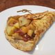 De Volkskeuken: Kamala’s pannenkoeken met  gebakken appel en bacon