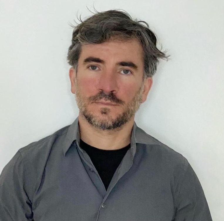 De Portugese sportjournalist David Andrade schrijft voor de krant 'Publico'.  Beeld rv