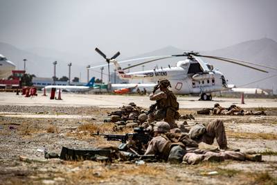 Taliban beweren dat ze controle hebben over delen van luchthaven Kaboel
