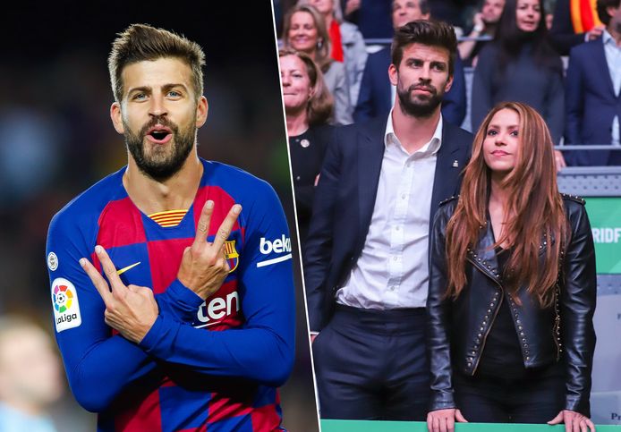 Gerard Piqué verontschuldigt zich niet na breuk Shakira