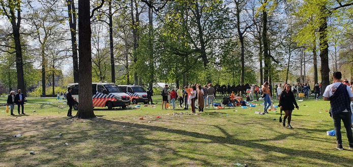 Park Valkenberg wordt ontruimd.
