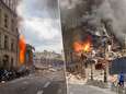 Gebouw stort in na brand en explosie: 37 gewonden, hulpdiensten zoeken slachtoffers in puin