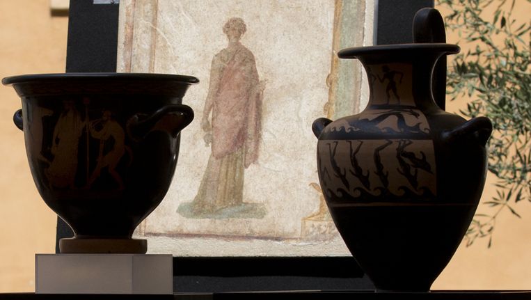 Vs Geven Fresco S Die Bijna 60 Jaar Geleden Werden Gestolen Terug Aan Pompei De Morgen