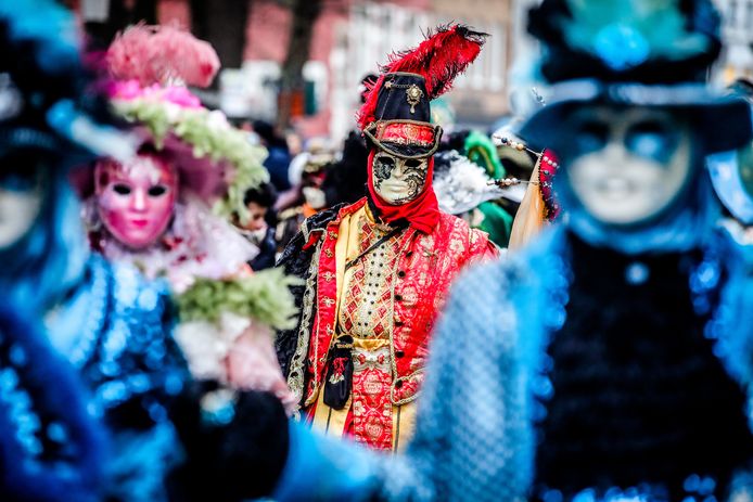 Venetiaans carnaval te Brugge