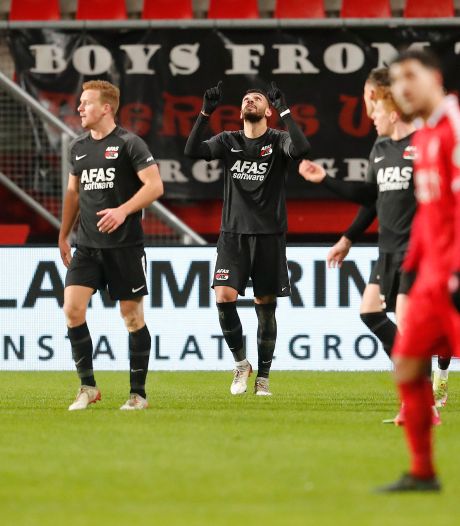 AZ is FC Twente de baas in Enschede en plaatst zich voor kwartfinales