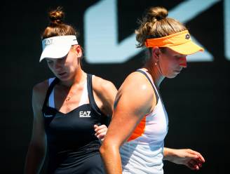 AUSTRALIAN OPEN. Mertens strandt in halve finales dubbelspel - Collins en Barty spelen vrouwenfinale