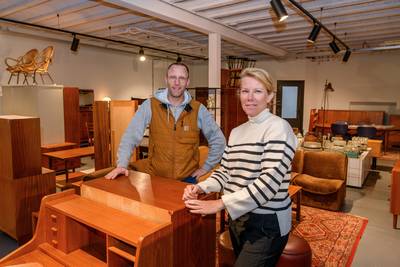 Vintage meubelwinkel opent de deuren: ‘Allemaal nieuwe spullen kopen? Helemaal niet nodig’