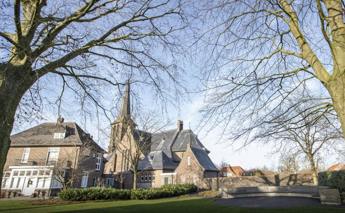De parochietuin in Sint Isidorushoeve.