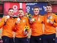 Baanrenners euforisch na eerste olympisch goud in 85 jaar: ‘Niet normaal man, zo mooi!’