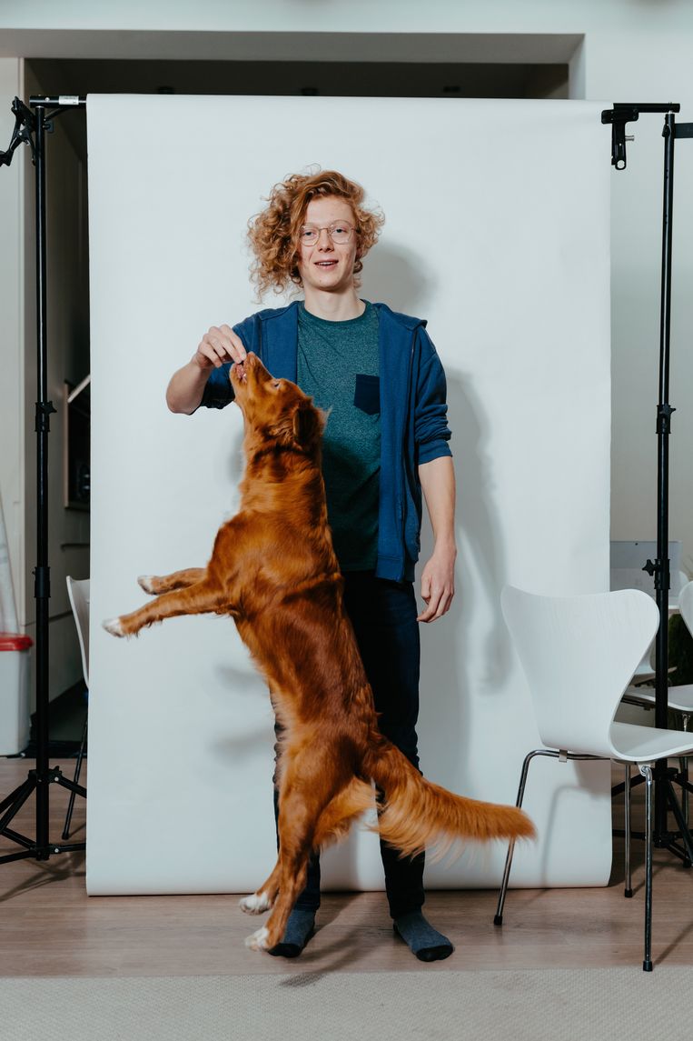Zeno Vandamme: 'Als hoogbegaafde heb ik minder geleerd om gestructureerd te werken, dus stelde ik veel uit.’ Beeld Damon De Backer