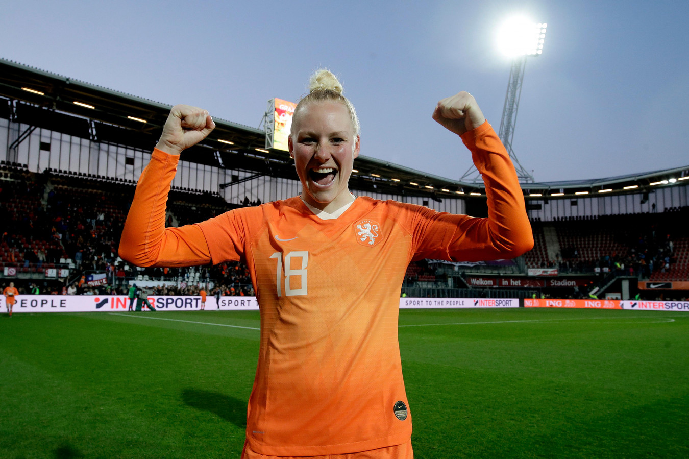 Danique Kerkdijk uit Olst gaat met Oranje mee naar WK Foto destentor.nl