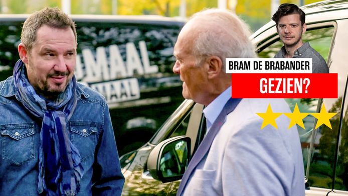 Axel Daeseleire en Jacques Vermeire in 'Eenmaal Andermaal'.