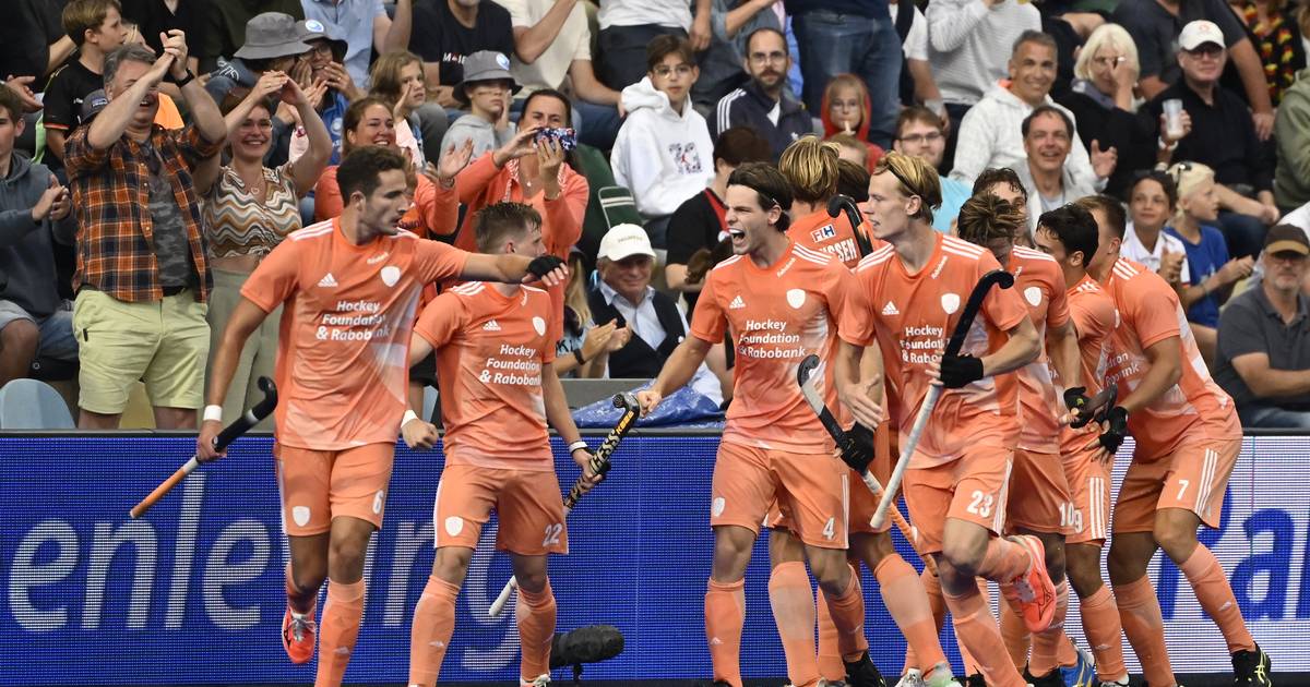 Orange hockey men after an exciting confrontation against Belgium to the European Championship final |  Other sports