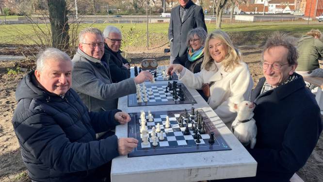 Speel spelletje schaak in heraangelegd Koning Albert I-park: “Goed voor de samenhorigheid”