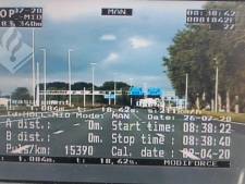 Auto rijdt met 204 kilometer per uur over A12