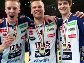 Red Dragon Wout D’Heer beleeft droomavond na volleybaltitel met Trentino: “4.000 supporters uit de bol zien gaan, dat is kicken”