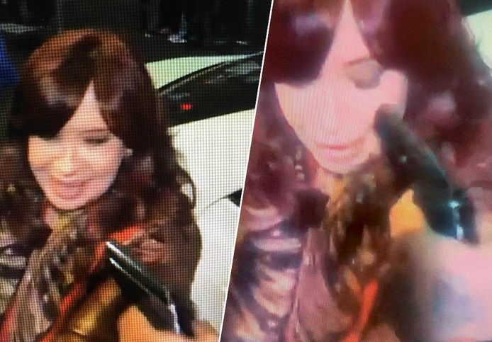 Vice-présidente argentine, Cristina Kirchner.