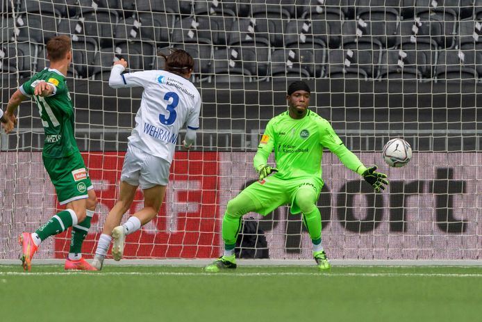 Jordy Wehrmann maakte de 2-0 in de Zwitserse bekerfinale.