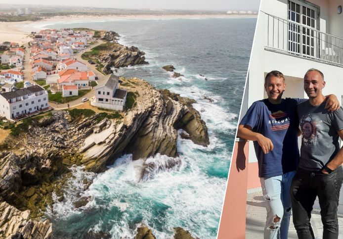 Kristof en Frederik bouwden een nieuw leven op in Portugal.