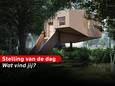 Impressie van de lodge voor 2 personen, 36m2. Uiteindelijke versie kan qua afwerking nog veranderen.