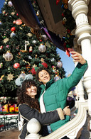 Kerstboom van 24 meter hoog in Main Street U.S.A.