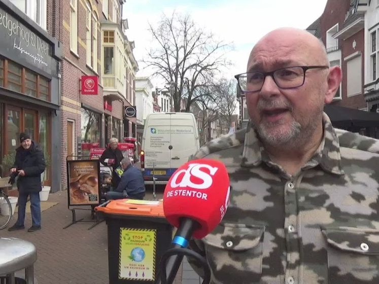 Jos uit Apeldoorn is kauwgom zat en komt met oplossing
